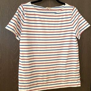 Striped J. Crew Factory tee